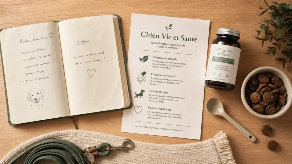Chien Vie et Santé : blog, revue de 20 pages et 3 conseils gratuits chaque semaine