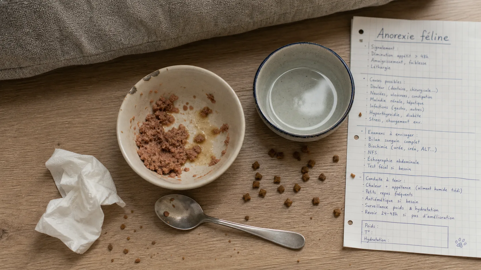 Comment meurt un chat qui ne mange plus : fin de vie, lipidose hépatique et signes d’urgence