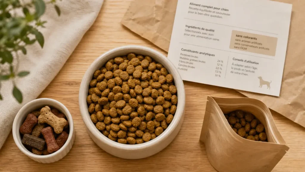 Croquettes FIDO pour chien : sans colorants, complètes et faciles à comparer