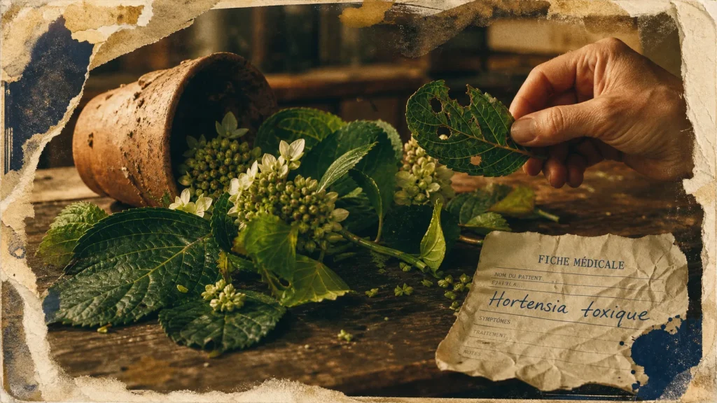 L’hortensia est-il toxique ? Feuilles, bourgeons et signes d’alerte