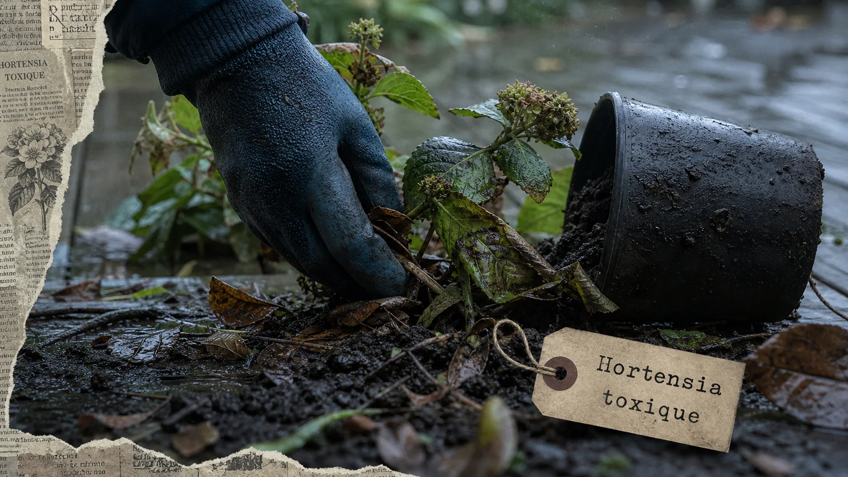 Hortensia toxique : feuilles et bourgeons, signe d’alerte en jardin
