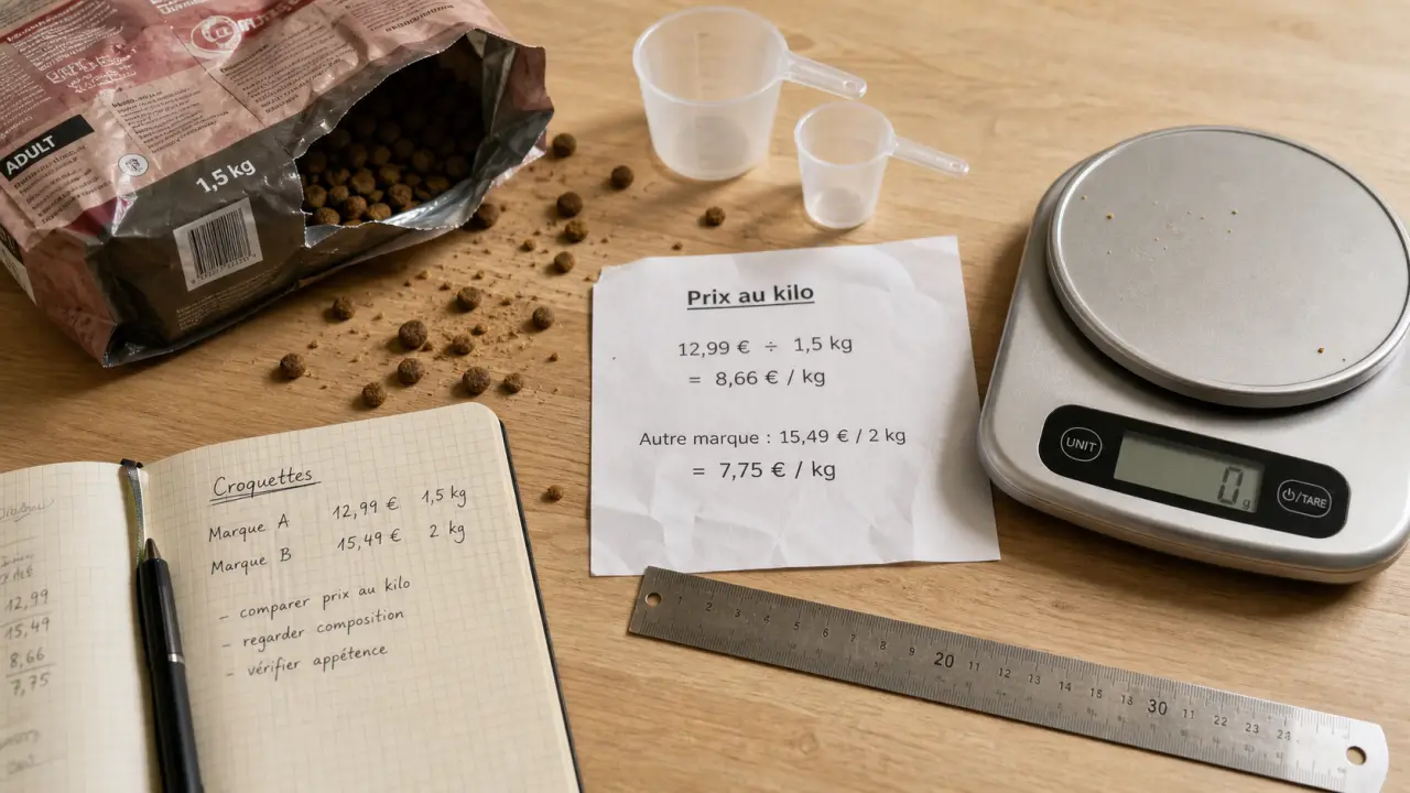 Prix des croquettes pour chien au kilo, formats et gammes