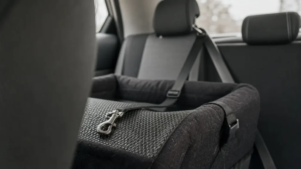 Siège auto pour chien : Isofix, ceinture et erreurs qui compromettent la sécurité