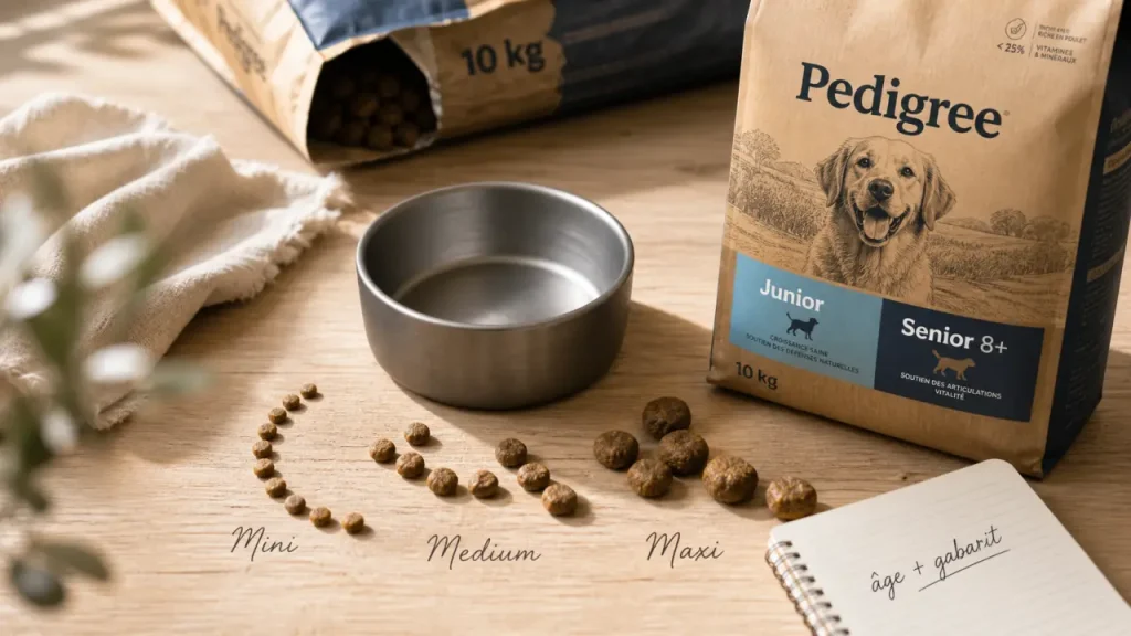 Chiot, adulte ou senior 8+ : quelle croquette Pedigree choisir pour votre chien ?