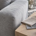 Canapé anti griffe chat avec tissage serré en microfibre