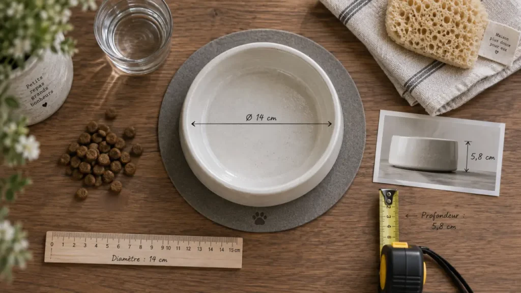 Gamelle en céramique pour chien : stabilité, hygiène et choix adapté à chaque profil