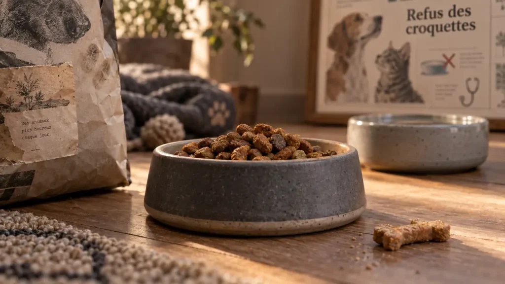 Mon chien ne mange plus ses croquettes : distinguer la sélectivité d’un problème de santé