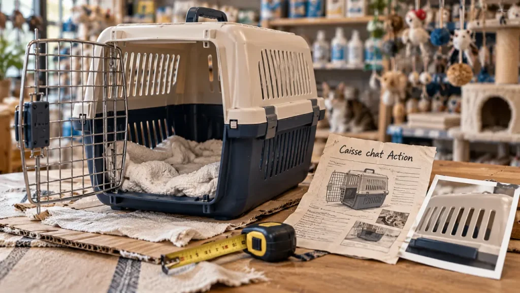 Caisse de transport pour chat Action : le petit prix ne suffit pas, vérifiez la fermeture et la taille