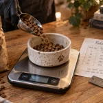 Combien de croquettes par jour pour un chien : peser la ration de croquettes