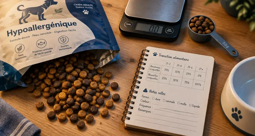 Croquettes hypoallergéniques pour chien : pourquoi un test mal contrôlé entretient les symptômes
