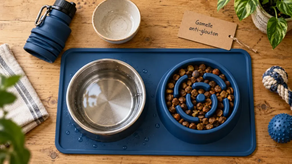 Gamelle pour chien : adaptez le format au repas, au gabarit et aux déplacements